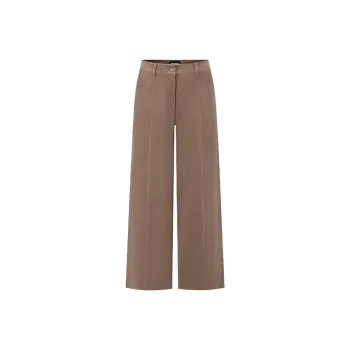 AXYPAGES Casual Pants Women's Camel