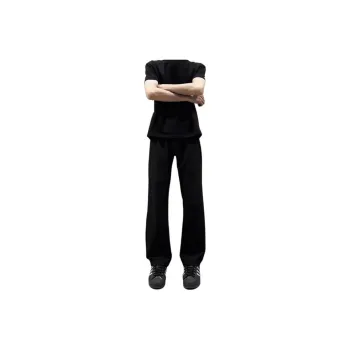 DARK HORSE Casual Pants Unisex Ink Black