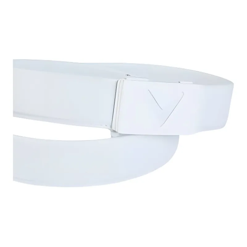 Callaway Synthetic Leather Belts Men's White -2