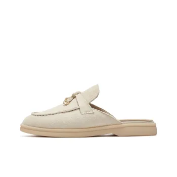 MILLIE'S Leather Patchwork Quiet Closed Toe Slippers Women's