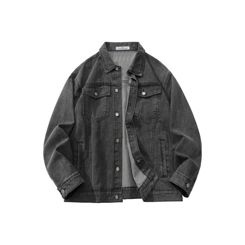 LIVINGTOWN Denim Jackets Unisex-4
