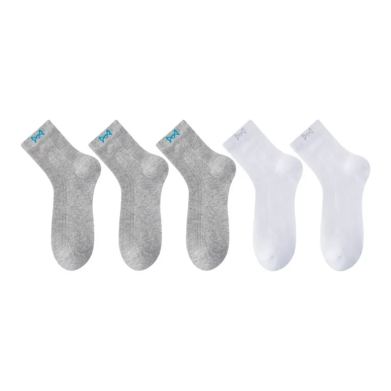 MIIOW Cool One Summer Series Mid Calf Socks Men's 5 Pack-19