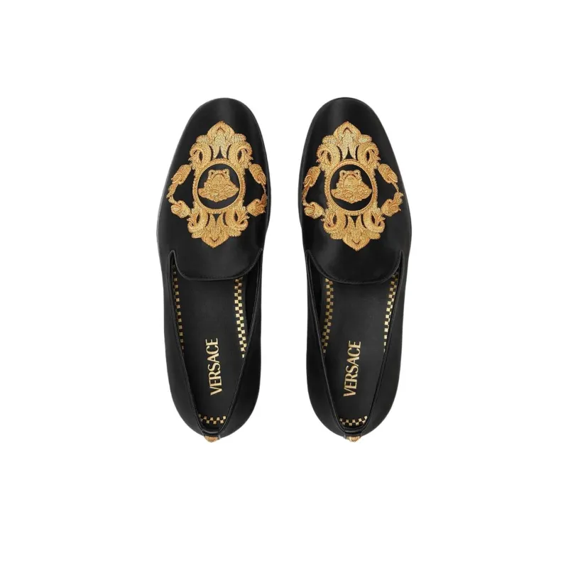 VERSACE Medusa Versace Casual Shoes Men's Black-3