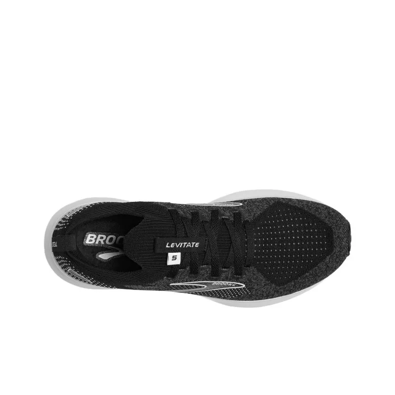 Brooks Levitate StealthFit 5 Anti Slip Wear Resistant Low Top Casual Training Running Shoes Women's Black-3
