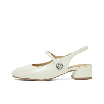 COMELY Casual Single Shoes Women's Cream White