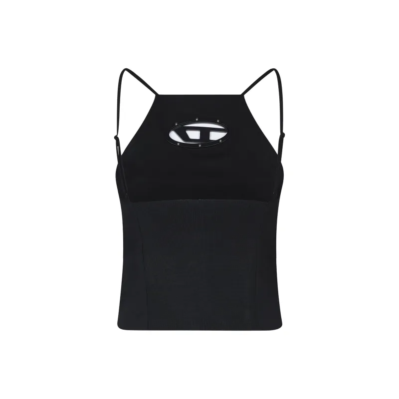 DIESEL Tank Tops Women's Black-1