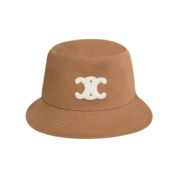 CELINE Bucket Hats Unisex Brown