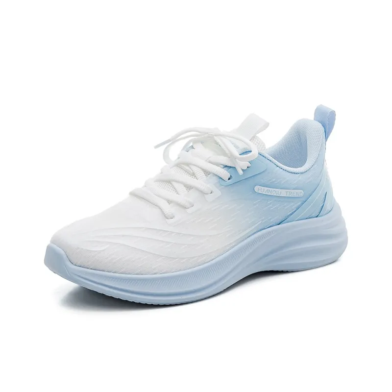 HUANQIU Running Shoes Women's Low Top White-1