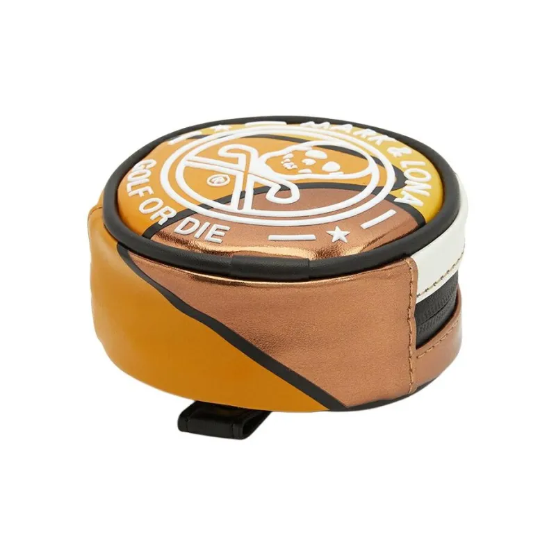 MARK & LONA Artificial Leather Coin Purse Unisex Orange-3