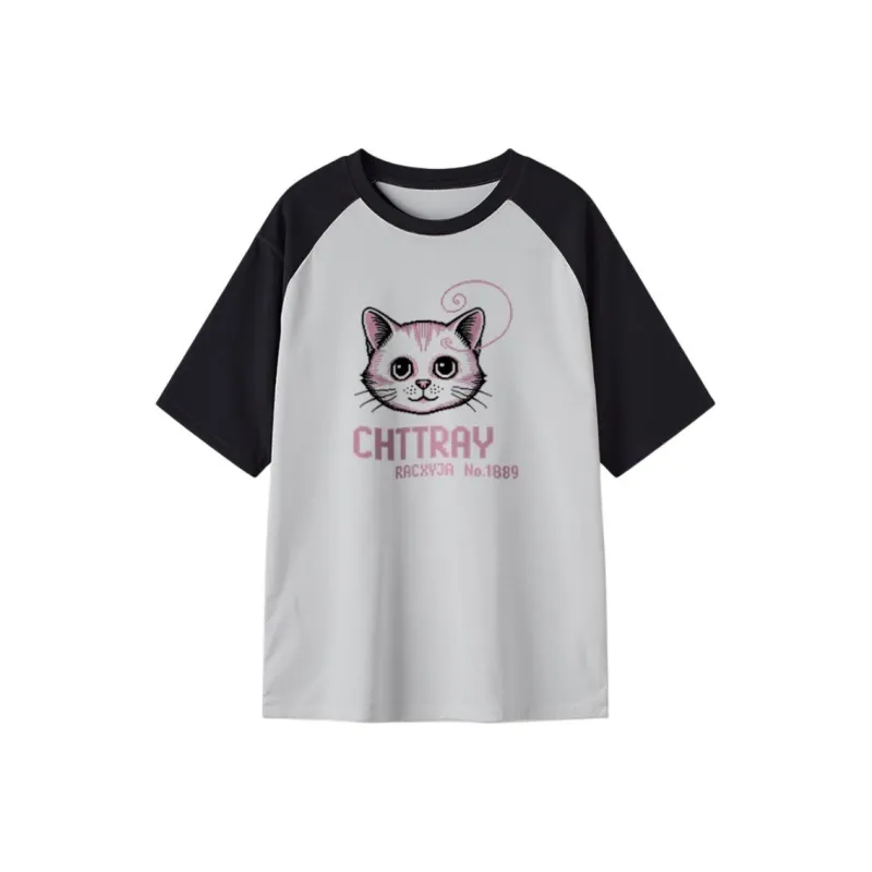 FAIRWHALE Drop Shoulder Sleeve T Shirt Women's-0