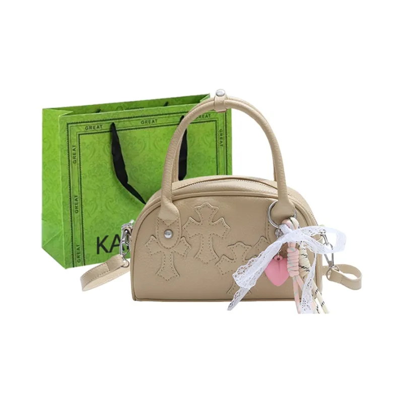 KARUISHA PU Shoulder Bag, Crossbody Bag, Handbag Women's White/Khaki/Pink/Blue/Black-4