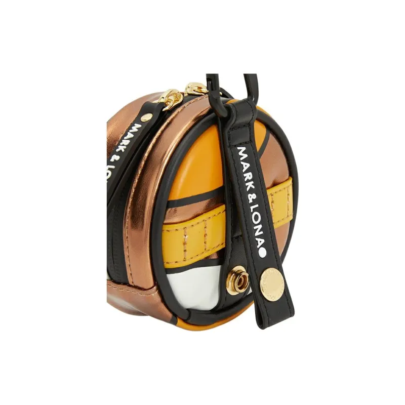 MARK & LONA Artificial Leather Coin Purse Unisex Orange-5