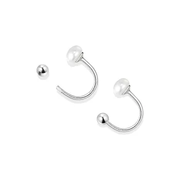 Daisy Dream Full Sterling Silver Stud Earrings Women's