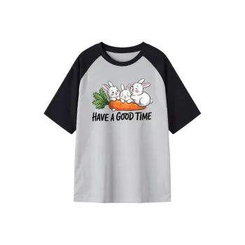 FAIRWHALE Drop Shoulder Sleeve T Shirt Women's