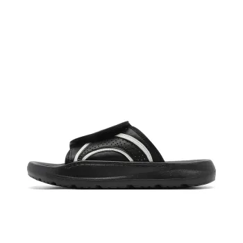 ΛOLUNKΛ Slip Resistant Abrasion Resistant Slide Slippers Men's Black
