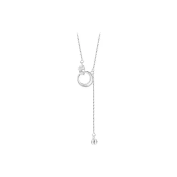 TAOHUAZHAOZHAO 925 Sterling Silver Necklaces Women's
