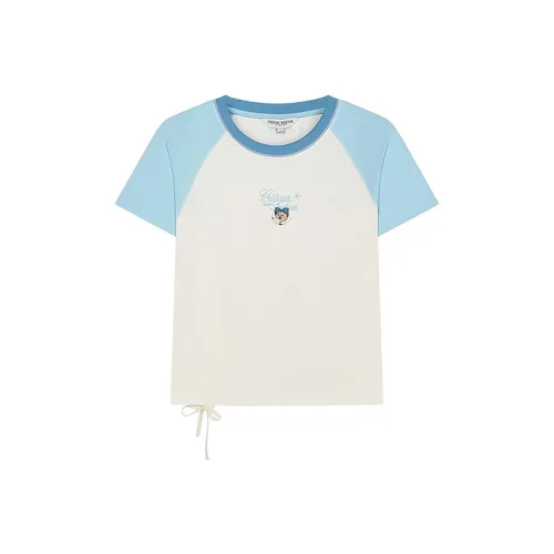 Teenie Weenie T Shirts Women's Light Blue