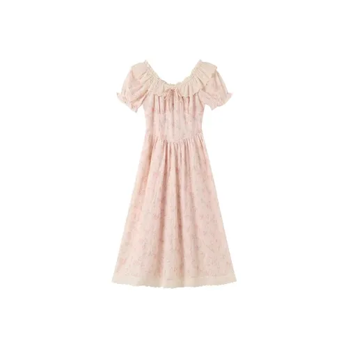 GULIANFEI Short Sleeved Dress Women's