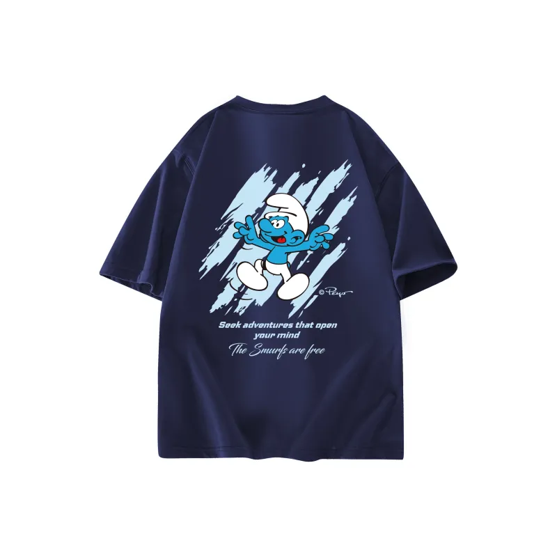 The Smurfs T Shirts Unisex-18