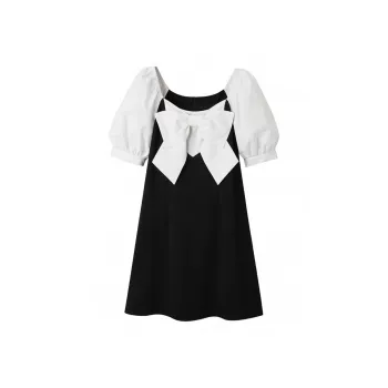 ABCMININ Short Sleeved Dress Women's