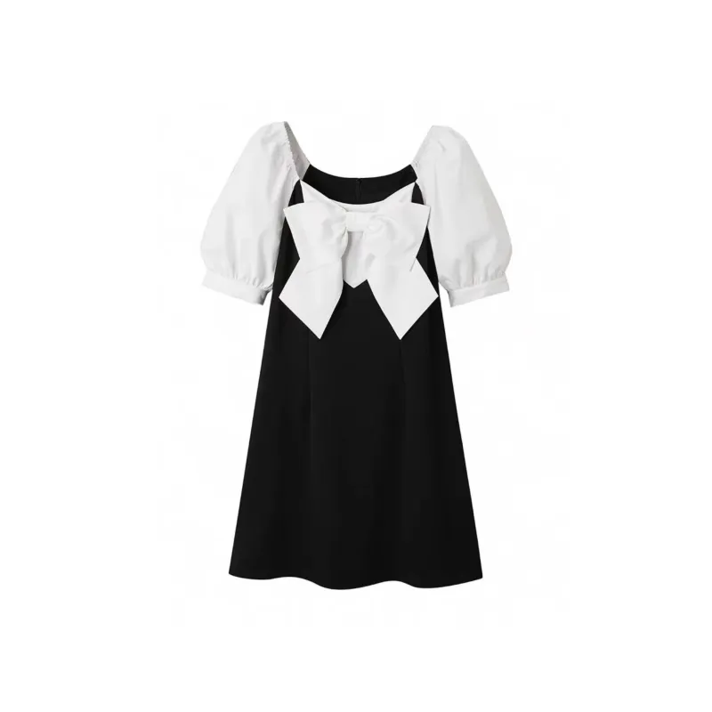 ABCMININ Short Sleeved Dress Women's-0