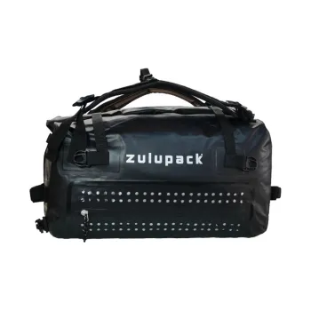 ZULUPACK Travel Bags 500D High Strength Polyester+Double Sided PVC Coated Black/Orange/Yellow/Grey