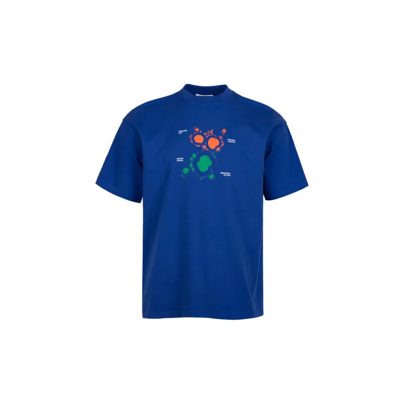ORANGE DRAGON T Shirts Unisex Royal Blue-0