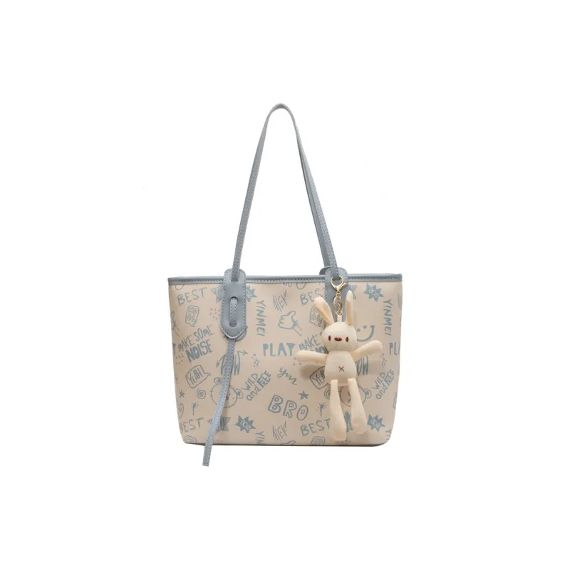 HCXK PU Shoulder Bag Regular Women's Black/Blue/Pink/Brown-25