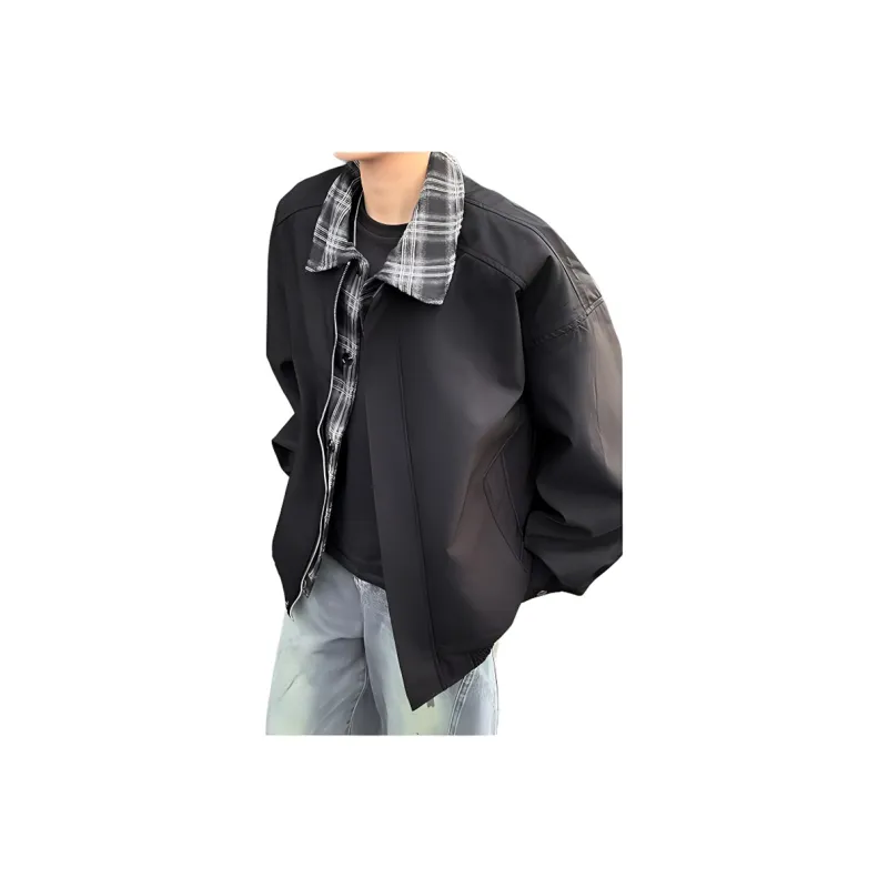 HKRXEC Leather Jackets Men-11