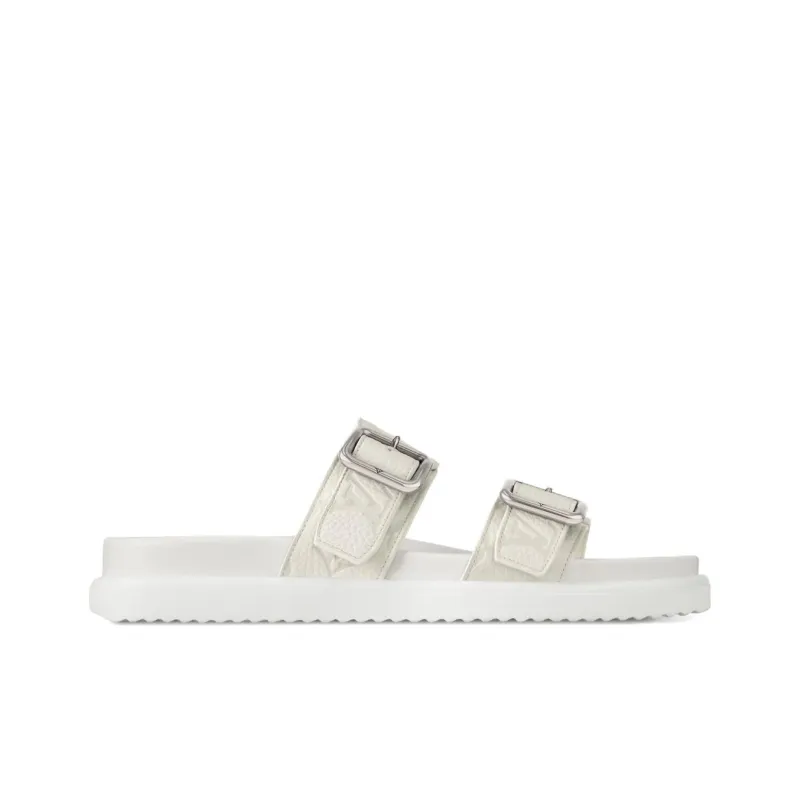 LOUIS VUITTON Venice Slide Slippers Men's White-1