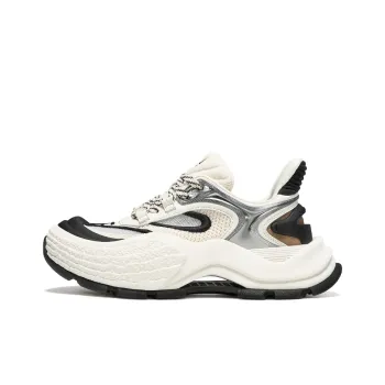 OGR Manta Ray Panda Slip Resistant, Abrasion Resistant, Breathable Low Top Casual Shoes Women's Black White