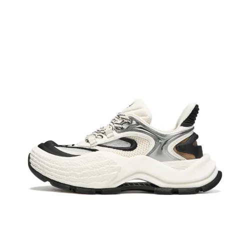 OGR Manta Ray Panda Slip Resistant, Abrasion Resistant, Breathable Low Top Casual Shoes Women's Black White