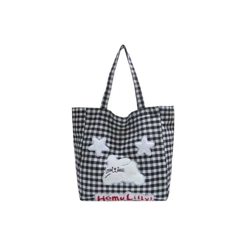 Miss Angel Canvas Bag, Shoulder Bag Women's Multicolor-17