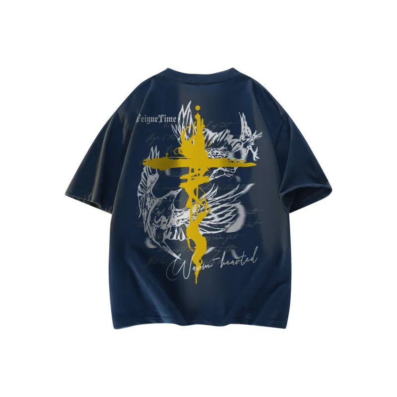 Feiyue T Shirts Unisex-4