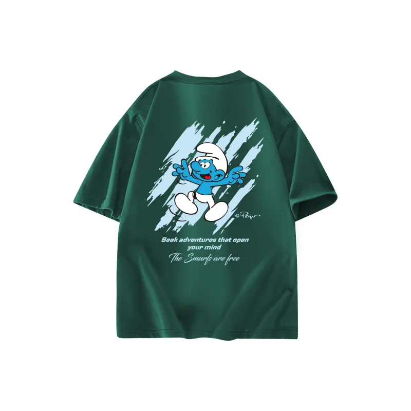 The Smurfs T Shirts Unisex-10