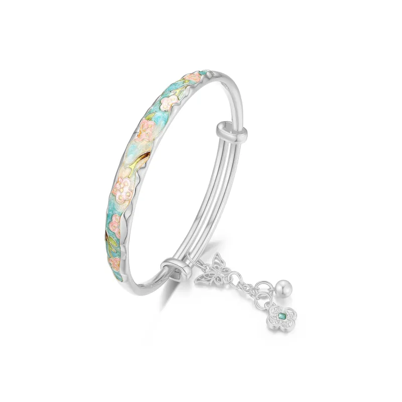 Furunlai 999 Fine Silver Sterling Silver Bracelets Unisex-1