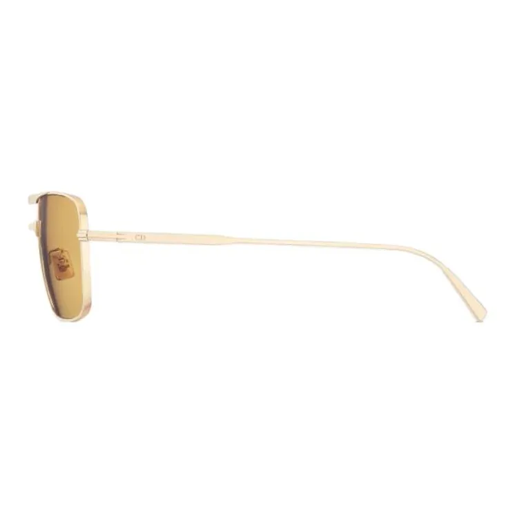 DIOR Metal Aviator Sunglasses Unisex Gold-2