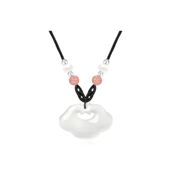 CARLHEIM Chalcedony Jade Necklaces Women's