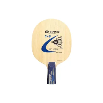 YINHE Table Tennis Blades All Wood With Carbon Fiber Unisex Yellow Blue
