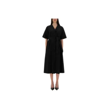ASPESI Short Sleeved Dress Women's Black