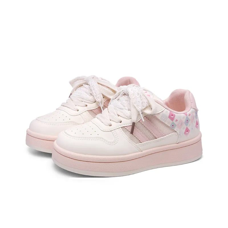 Lovely You Wear resistant And Lightweight Low Top Skateboard Shoes Women's-30