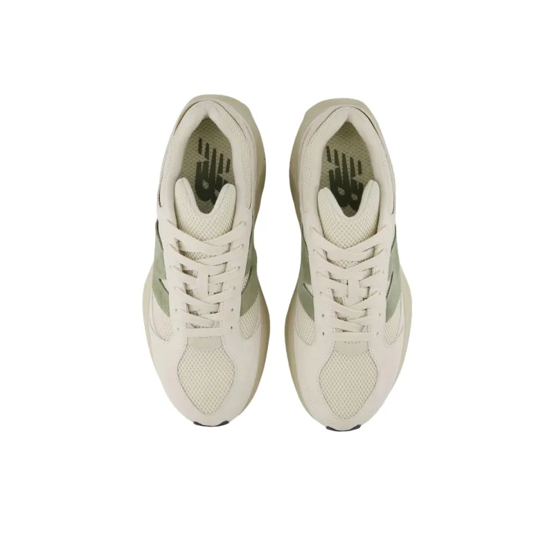 New Balance Wrpd Runner Anti Slip Wear Resistant Low Top Casual Running Shoes Unisex White Green-3