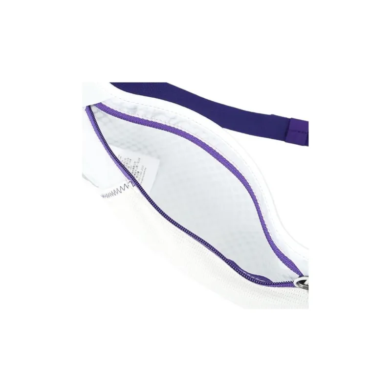 Asics Color Block Fanny Pack Tubas Unisex White-2