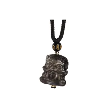 WINGSTOP Obsidian Necklaces Unisex