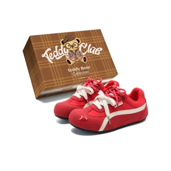 Teddy Bear Collection Slip Resistant, Balance, Lightweight Low Top Casual Shoes Women's