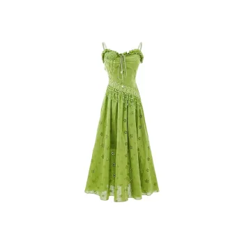 OZVO Slip Dresses Women's Green