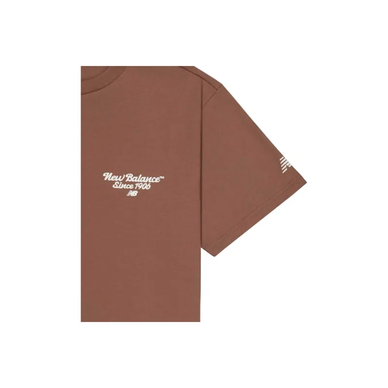 New Balance T Shirt Men's Walnut-3