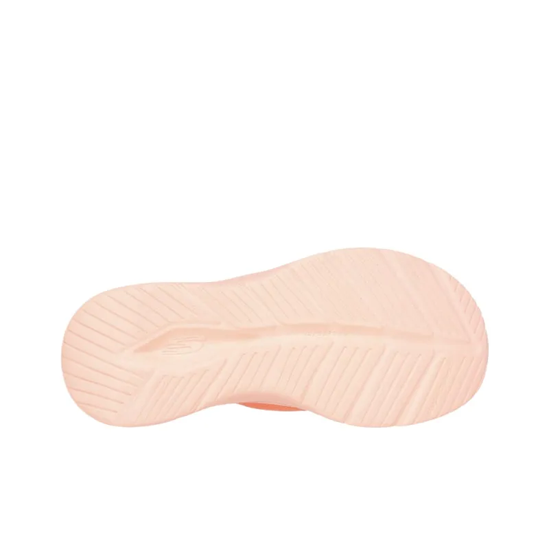 Skechers Vapor Foam Coastal Sunset Slide Slippers Women's Pink-4