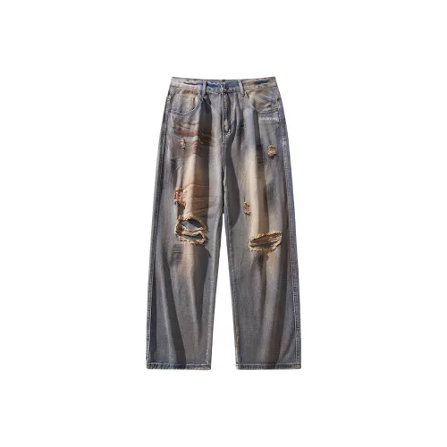 Novamen Jeans Unisex Vintage Blue