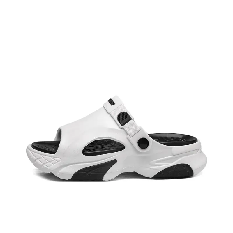 NANJIREN Beach Sandals Men White Black/Black White/White Green/Beige Brown-5